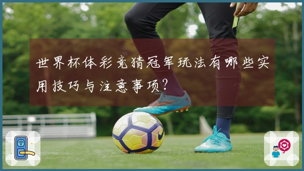 世界杯体彩竞猜冠军玩法有哪些实用技巧与注意事项？